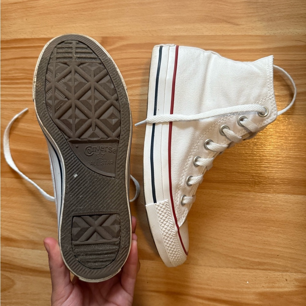 Converse All Star Canvas High Tops - BARELY WORN